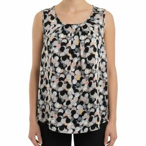 Notations Sleeveless Blouse